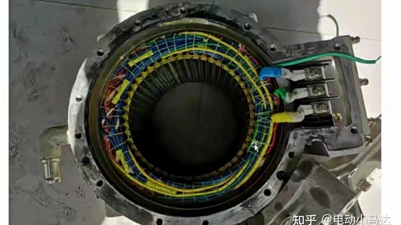 三相异步电动机接线盒内部接线图解析**